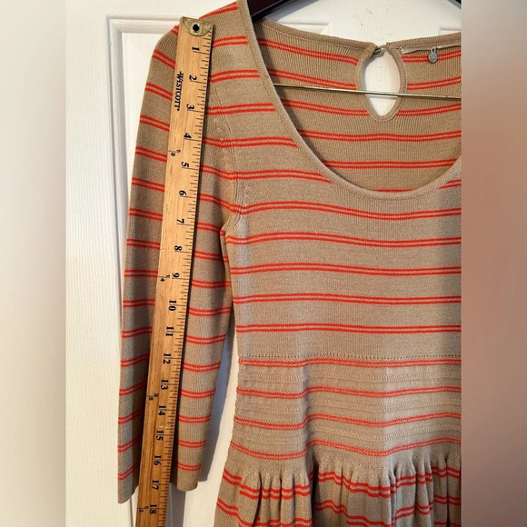 KNITTED & KNOTTED Anthropologie S Elodie Sweater Dress WOOL Blend *PRISTINE* - Picture 15 of 16